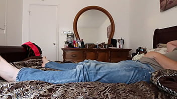 Preview 4 of Awake Lesbian - Carrie B Foot then Anal MAIN 1