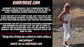 Preview 1 of Maria Ozawa And Chris Ozawa - Sindy Rose fisting her asshole in rocky valley &amp_ anal prolapse