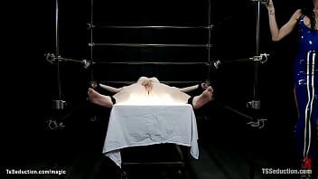Preview 2 of Dating Between Girl Hairy Fuck - Man picked up and fucked by shemale