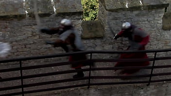 Preview 1 of Vxxx 18 Year Girl Video Mp4 - KNIGHTS - horny gangbang