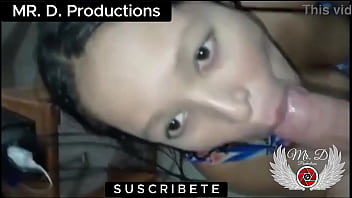 Preview 2 of Ref Petan - Slut latina giving a delicious blowjob to a big cock of an American soldier from California on vacation in Medellin,  Colombia. MILF very horny,  she is a hotwife real