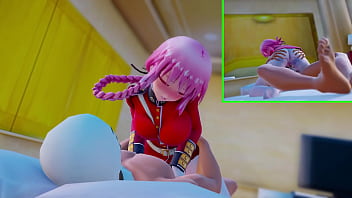 Preview 1 of Excogi Ffm - Fate Grand Oder Nightingale mmd sex creampie kaotaro12