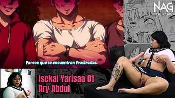 Preview 3 of Indian Desi Sleeping Sex - Gotica Culona reaccionando al Hentai por Primera vez | Ary Abdul