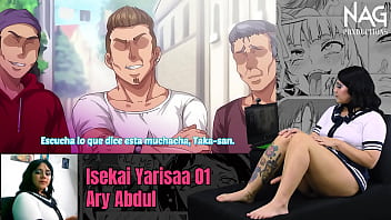 Preview 1 of Indian Desi Sleeping Sex - Gotica Culona reaccionando al Hentai por Primera vez | Ary Abdul