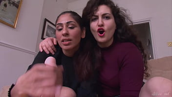 Preview 4 of Oldies Anal - Lilimissarab and Sahara Knite instruct you on stroking your little pecker! - Lilimissarab and Sahara Knite