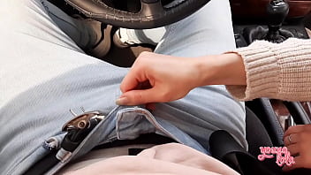Preview 1 of 1gurl 2boy - there was no money to pay for a taxi - I had to do a blowjob with cum in my mouth