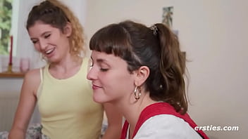 Preview 1 of Anibya Xnxxx - Ersties: Hot Lesbians Group Kissing Compilation
