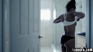 Preview 1 of Cute Lost Virgin - Scarlit Scandal secretly fucked the delivery man Jake Adams during pandemic