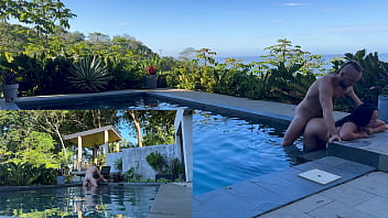 Preview 3 of Kim Soo Hyun Vintage - Outdoors ANAL and Blowjob in Costa Rica