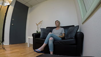 Preview 1 of Lesbian Hot Porn Sex - Kristi Love Casting POV 2
