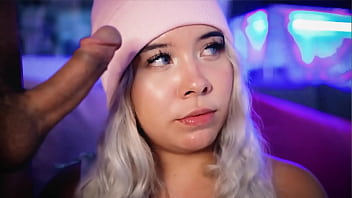 Preview 4 of Porne Xxxx Hd - Sexy blonde girl gives a blowjob with a lot of care and love