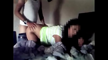 Preview 1 of Father With Daughter Sax - Culiandome una flaca tetona