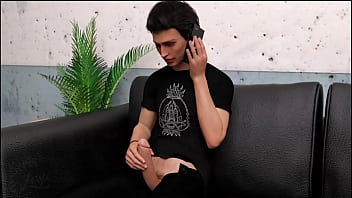 Preview 3 of Adriana Rodrigues Ts Cumshot - Her mom is cleaning in the next room while Selina let her bf cum deep in her throat in bathroom which destroys her makeup totally (Become a Rockstar - Selina)
