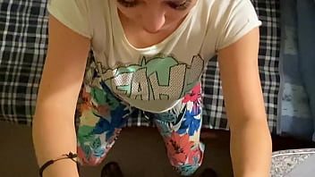 Preview 1 of Big Pussy P - sucking in the train coupe