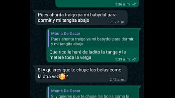 Preview 2 of Palimas Tv - CONVERSACION DE WHATSAPP CON LA  JEFA DE MI AMIGO