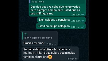 Preview 1 of Palimas Tv - CONVERSACION DE WHATSAPP CON LA  JEFA DE MI AMIGO