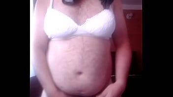 Preview 3 of Indian Call Gral - Liseth in white lingerie