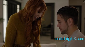 Preview 2 of 60 Guy Gangbang Breeding Wife - Step Mom Walked In And Things Got Interesting - Dante Colle,  Lauren Phillips