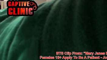 Preview 3 of Jerman Subtitle - Naked Behind The Scenes From Daisy Ducati In Mary Janes ,  Daisy Having Fun With Her Vagina At BondageClinic Reup