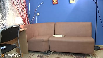 Preview 1 of Hd Pulsating Orgasm Contractions - Svelte beauty enjoys anal with her man in the living room