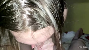 Preview 3 of Www Xxc Vom - Ki-Sim sucks cock for a very long time and gets a load of sperm on her face
