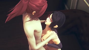 Preview 1 of Peeing In Beach Cabin - - Sarada hardsex - Japanese Asian Manga Anime Game Porn