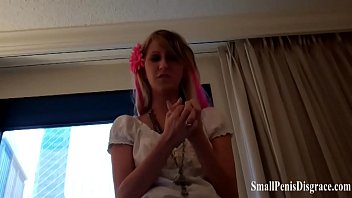 Preview 4 of Elsa Jeans Sex With Step Dad - You just have such a wimpy little cock SPH