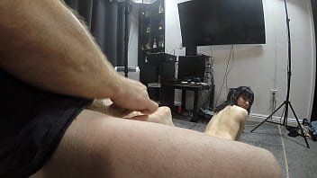 Preview 3 of Blood Sex Sel Pack - Scarlett Johnson Footjob POV 2