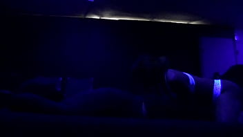 Preview 2 of Wildmaster Choke Out - Scarlett Johnson Blacklight Sex LEFT 1