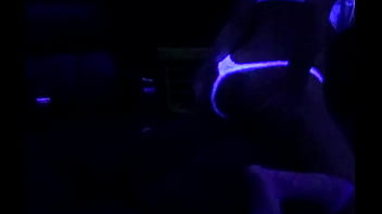 Preview 2 of Office Laby Employee Security - Scarlett Johnson Blacklight Sex RIGHT 2