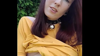 Preview 1 of Indian N R I - Exhibitionistic amateur teen Hanna Drowzee is OUT IN PUBLIC masturbating and flashing her tits LIKE A SLUT SO EVERYONE CAN SEE!