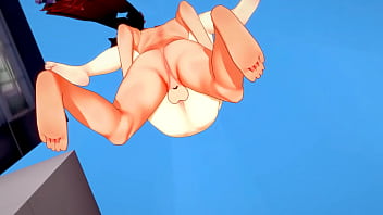 Preview 2 of Xxxxww Video Xxx - Genshin Impact Yaoi - Tartaglia x Chongyun HardSex - Sissy crossdress Japanese Asian Manga Anime Game Porn Gay