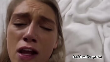 Preview 4 of Lina Mercury - Fucking sexy slim neighbor during lock down