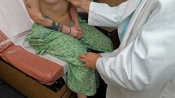 Preview 4 of Vintage Subtitled Anal Family - Scarlett Johnson Medical Tit Consultant pt. 1 LEFT 1