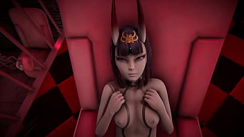Preview 3 of Aby Rod - Demon tiny girl X ORC mazz bondage
