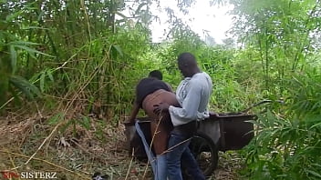Preview 1 of Jada Giri - PRETTY LADy CAUGHT FUCKING ABOKI IN THE BUSH BBW HARDCORE CUMSHOT ON EACH VAGINA