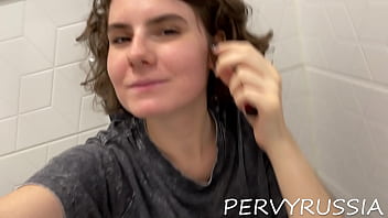 Preview 1 of Foursome S01e04 - STEPSIS FUCKED IN ASS IN THE TOILET