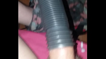 Preview 2 of Forced At Parking - Sucking my dick with my new vacuum cleaner