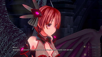 Preview 3 of Carfax And Anus - Petrified Ricca and Turning into Succubus [4K,  60FPS,  3D Hentai Game,  Uncensored,  Ultra Settings]