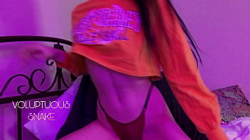 Preview 1 of Ebony Ceo - I think this sweatshirt looks good on me,  but it&#039_s much better without it