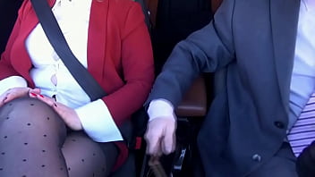 Preview 1 of Xxx Video Hd 201xxx Hd7 - Hot secretary in the car flashing pussy