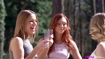 Preview 1 of Baby Anua - Aislin,  Alexis Crystal,  Morgan Rodriguez In Passionate Threesome