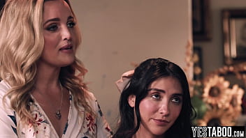 Preview 2 of 18xxx Sex Daughter With Dad - MILF stepmom swaps teen stepdaughter for a threesome with husband