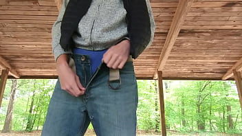 Preview 1 of Bekini - Matthew Cole Shows off at River Forest Park