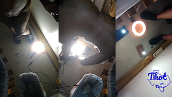 Preview 1 of Japanese Wife Rape Forced Movie - Thot in Texas - African American Slut Wife Fucking Strangers At Gloryhole