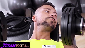 Preview 1 of Wrong Holl Xxx Daonlad - Fitness Rooms Big tits big ass Claudia Bavel threesome with squirting Czech