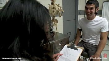 Preview 2 of Sex 18 Com - Shemale doctor fucking patient