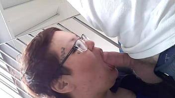 Preview 3 of Mom Rac - My wifee hungry for my cock in public stairwell