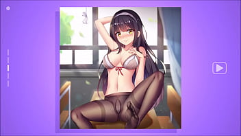 Preview 4 of Asian Girls Talking Dirty - Pretty Hentai Girl slowly undressing for you ^ ^