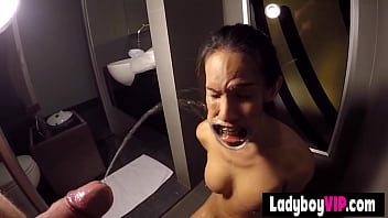 Preview 1 of Sera Amane Indo - This poor Thai ladyboy wasnt aware what to except from the famously pervert sex tourist guy